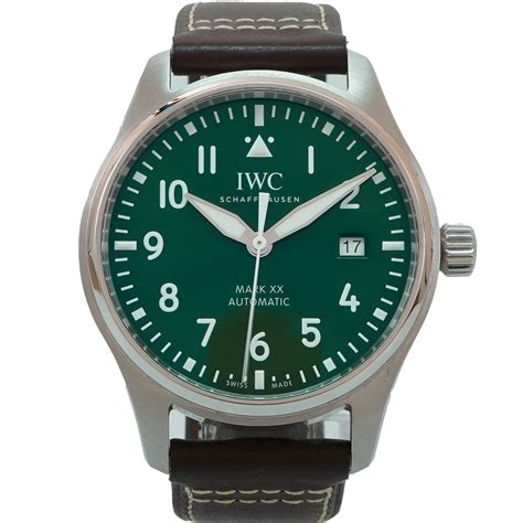 iwc pilot mark xx green